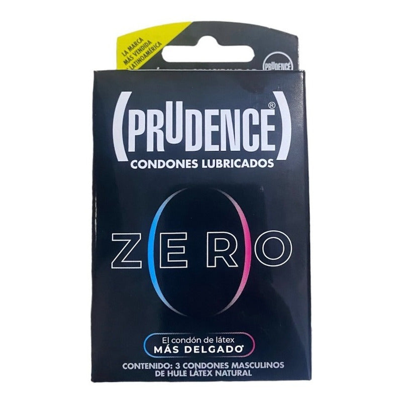 Prudence Zero Condones Ultra Delgados 3 Piezas