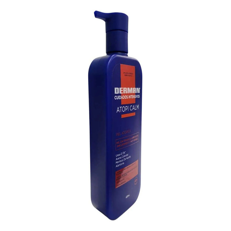 Derman Emulsion Corporal Atopi Calm 400ml Todo Tipo De Piel Día/noche