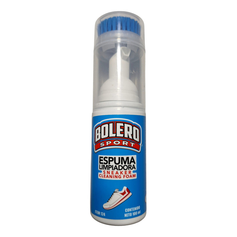 Espuma Limpiadora Bolero Para Tenis Y Calzado 100ml