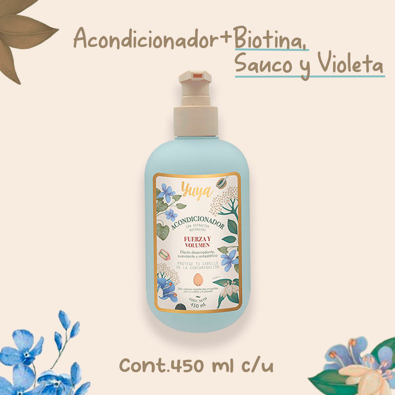 Acondicionador Para Cabello Yuya Biotina Y Colágeno 450 Ml