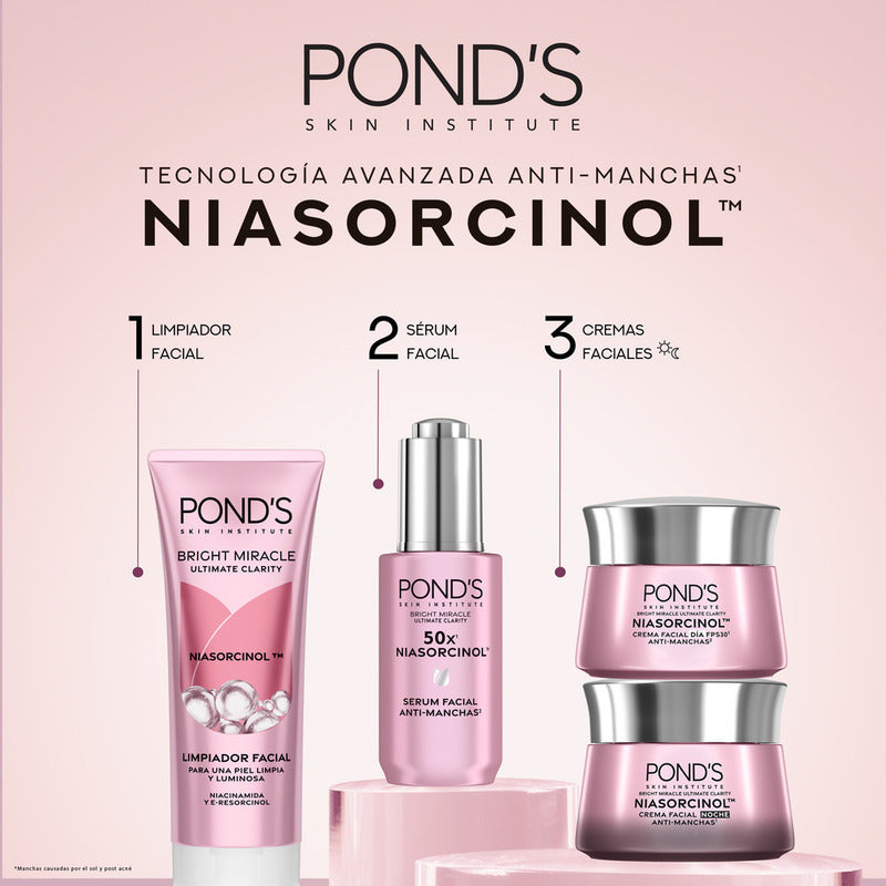 Ponds Bright Miracle Crema Facial De Día Con Niasorcinol 50 G Todo Tipo De Piel