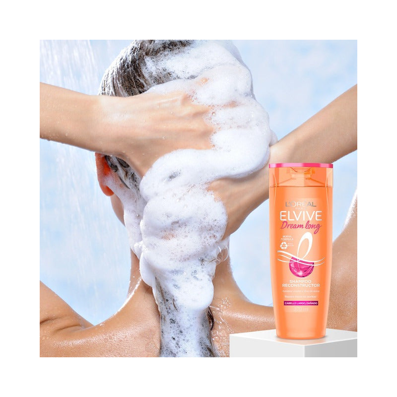 Shampoo Elvive L'oréal Paris Dream Long Cabello Dañado 370ml
