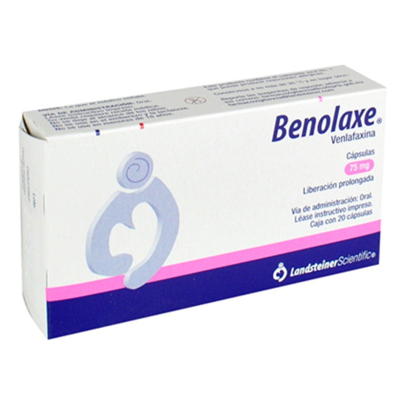 Benolaxe Venlafaxina 75 Mg 20 Cápsulas Landsteiner