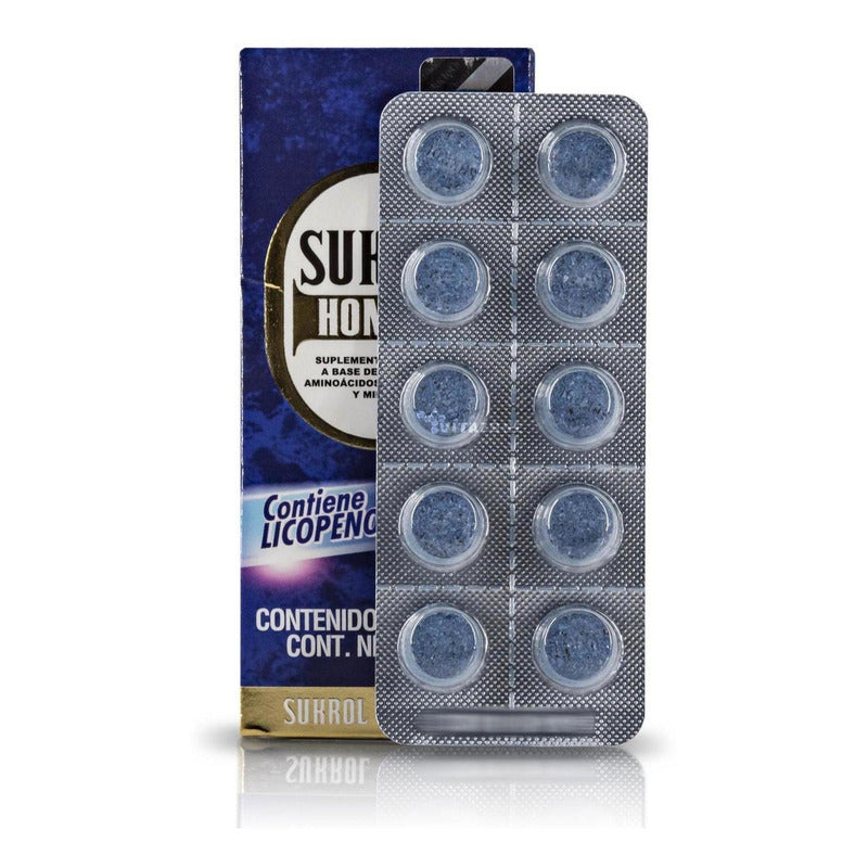 Sukrol Hombre Licopenos Vitaminas & Minerales 30 Tabs Sabor Sin Sabor