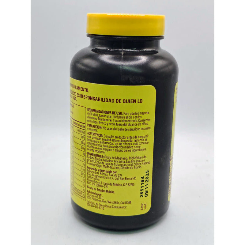 Nature Made Magnesio Y Acidos Grasos 250mg 150 Capsulas