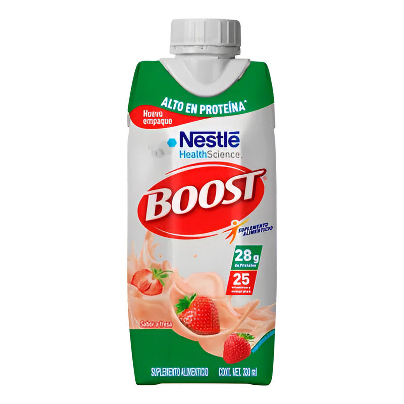 Nestle Health Science Bosst Suplemento Alto En Proteina330ml Fresa
