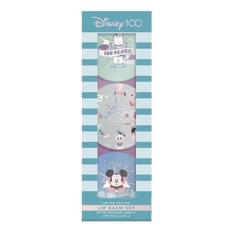 Set 3 Bálsamos Para Labios Celebración Mágica Disney