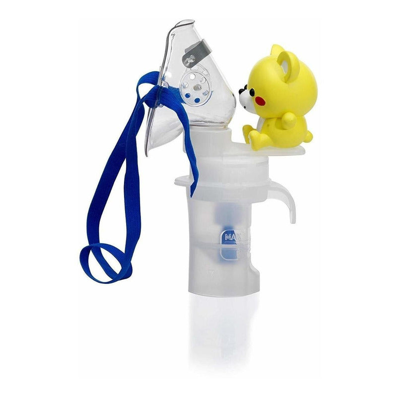 Nebulizador Infantil De Compresor Omron Ne-c801kd 100v/240v Amarillo