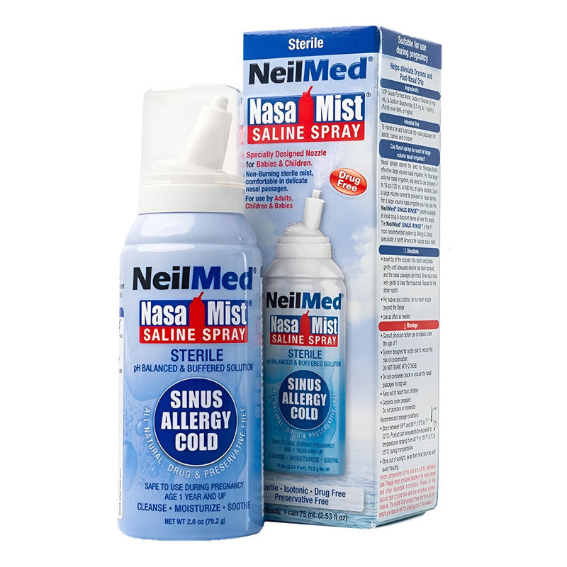 Neilmed Nasa Mist Spray Solucion Salina Nasal 75ml