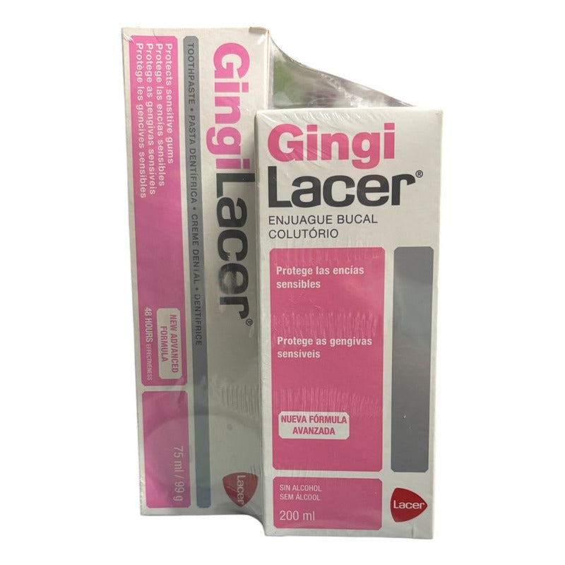 Kit Gingi Lacer Periodentyl Enjuague Bucal  & Pasta Dental