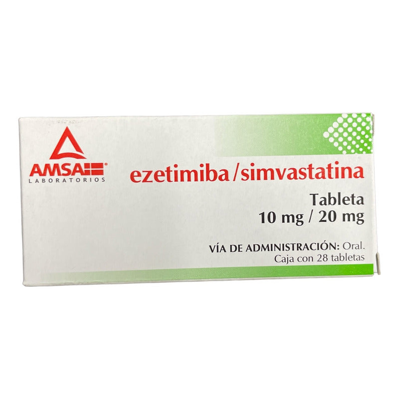 Amsa Ezetimiba / Simvastatina 28 Tabletas