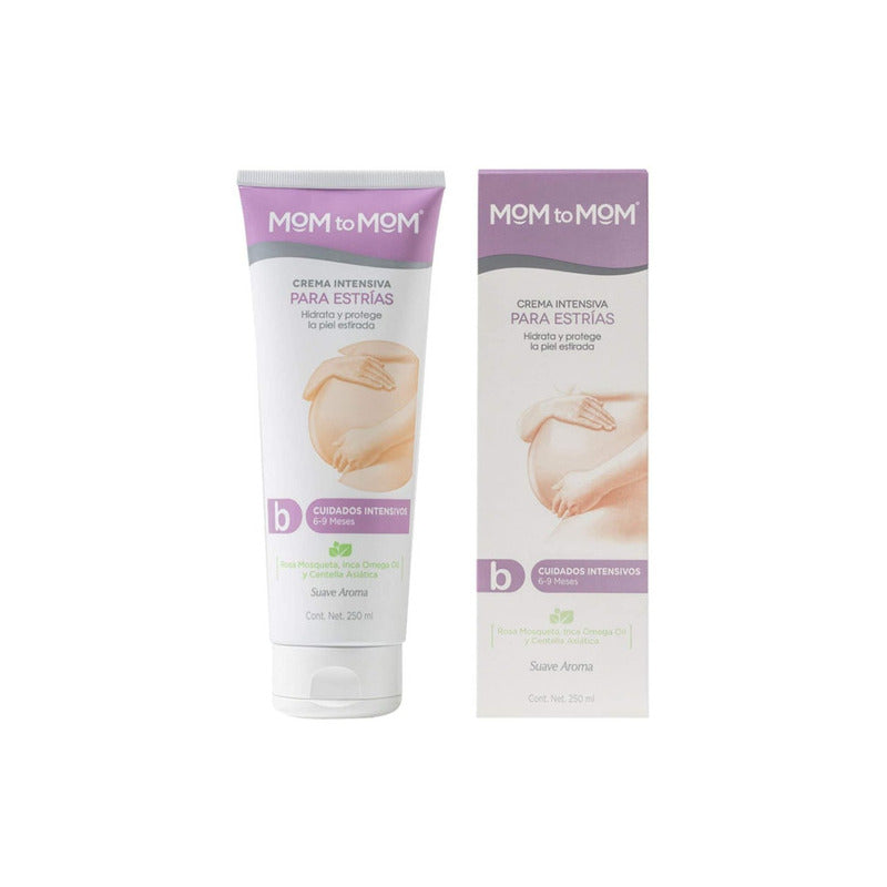 Mom To Mom Crema Antiestrías Para Embarazo Etapa B De 250ml