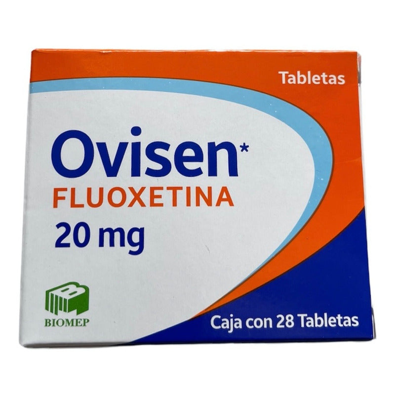 Fluoxetina 20mg Con 28 Tabletas
