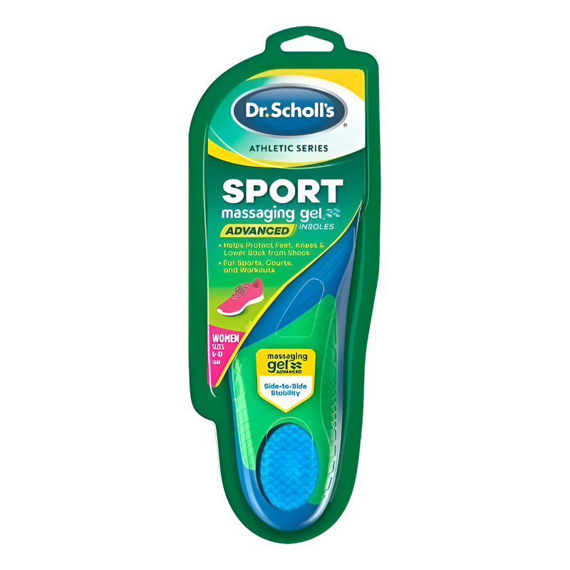 Dr. Scholl's Plantillas Sport Para Atletas Dama Azul 26-30.5 Azul Marino