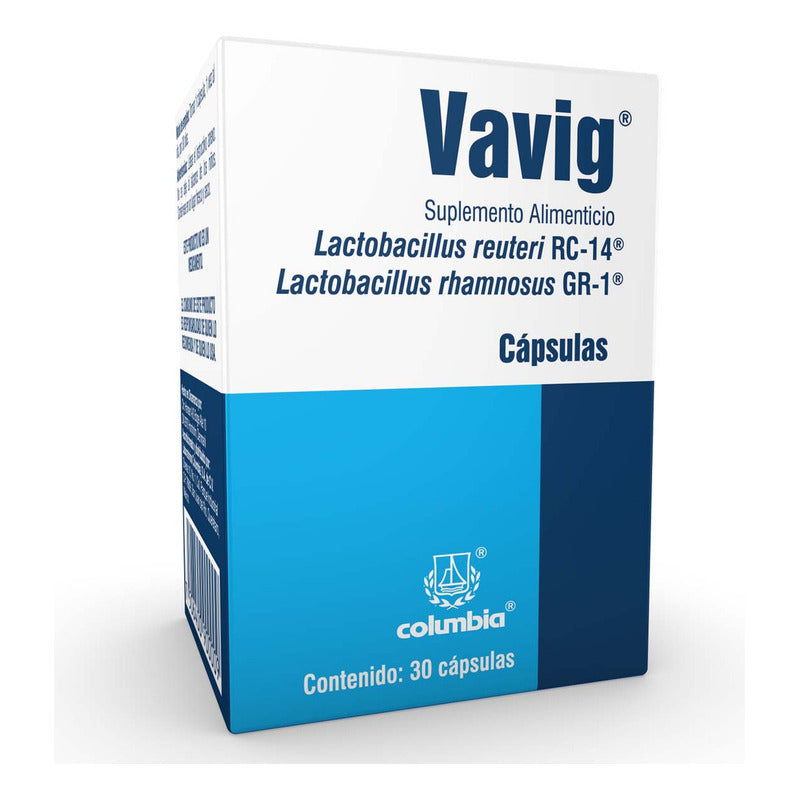 Suplemento Vavig 30 Cápsulas Sin Sabor Nutricional Sin Sabor