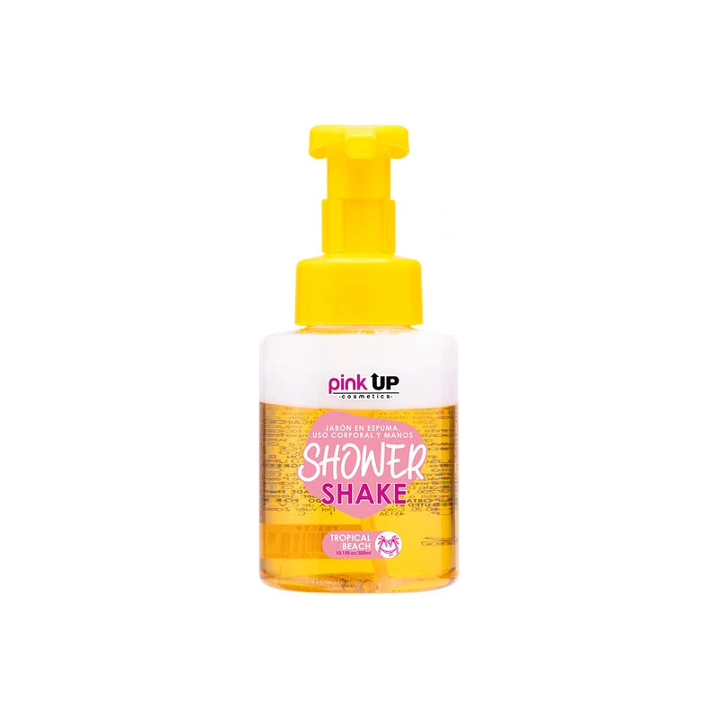 Pink Up Jabón En Espuma Corporal Y Manos Tropical Beach300ml