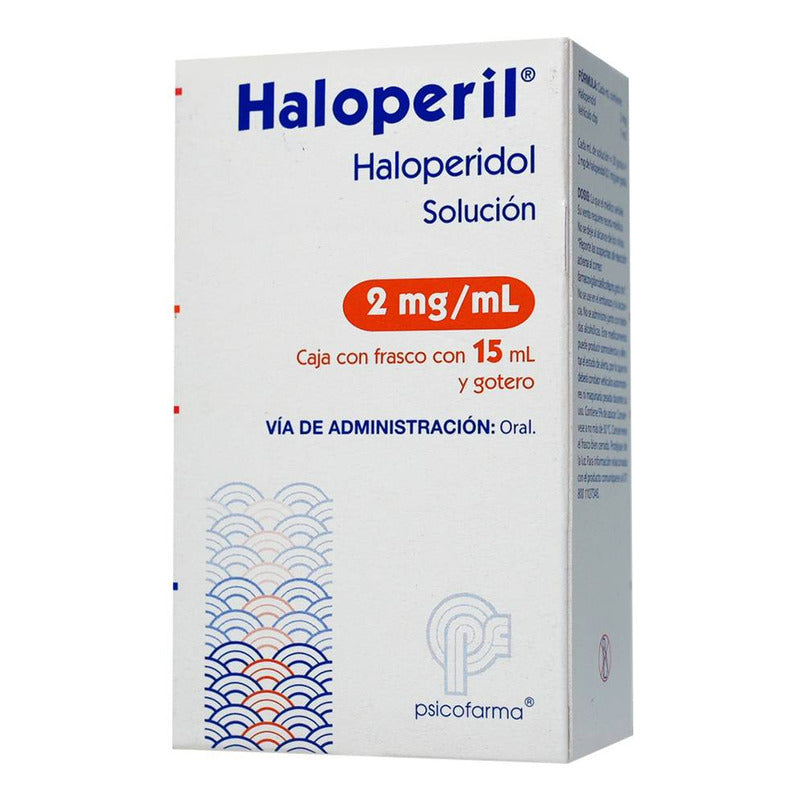 Haloperil Solución Oral 2 Mg/ml, 1 Frasco Gotero 15 Ml