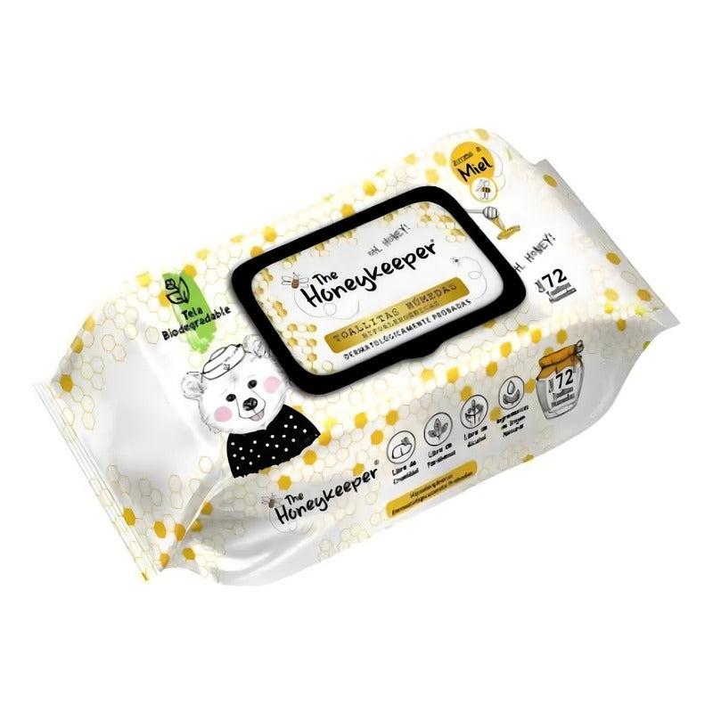 Toallitas Húmedas Miel 72 Piezas The Honeykeeper