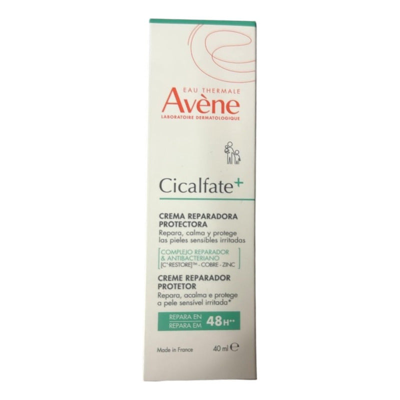 Avene Cicalfate  40ml Crema Reparadora  Protectora  Pieles Sensibles Irritadas