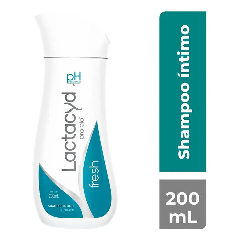 Shampoo Íntimo Lactacyd Fresh Frasco Con 200 Ml