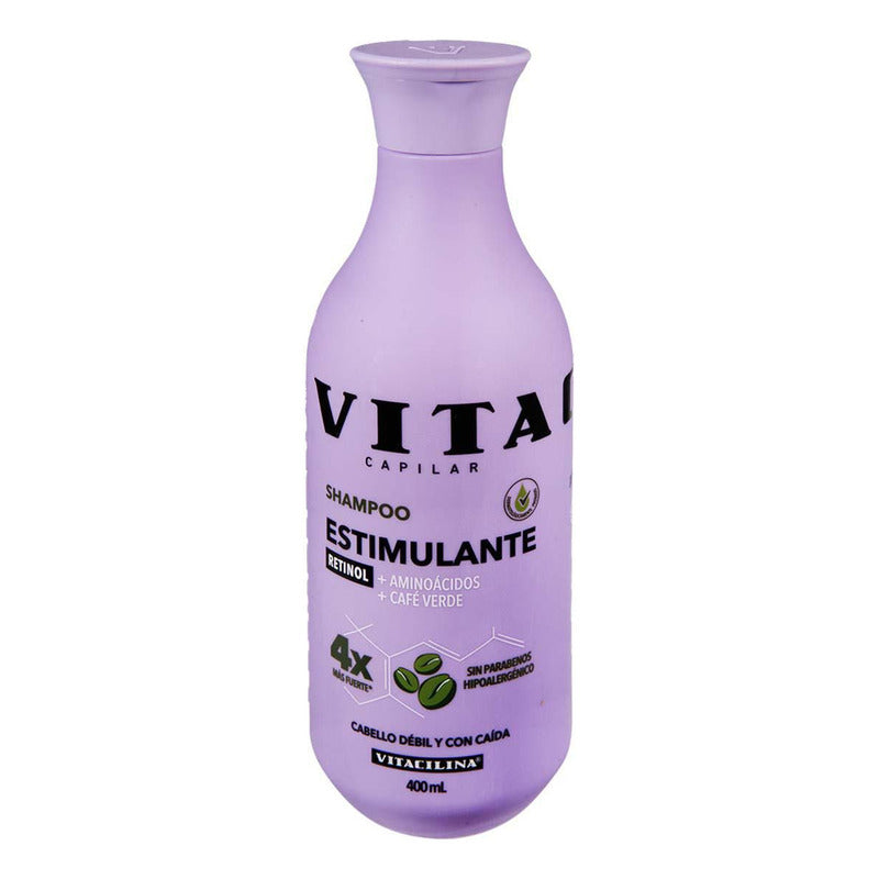 Vitacilina  Shampoo Estimulante  Capilar Cabello Débil400ml