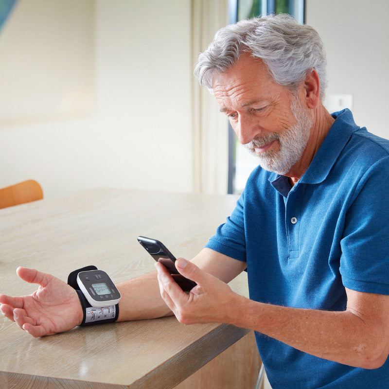 Omron Baumanómetro Rs3 Intelli It De Muñeca Con Bluetooth Negro