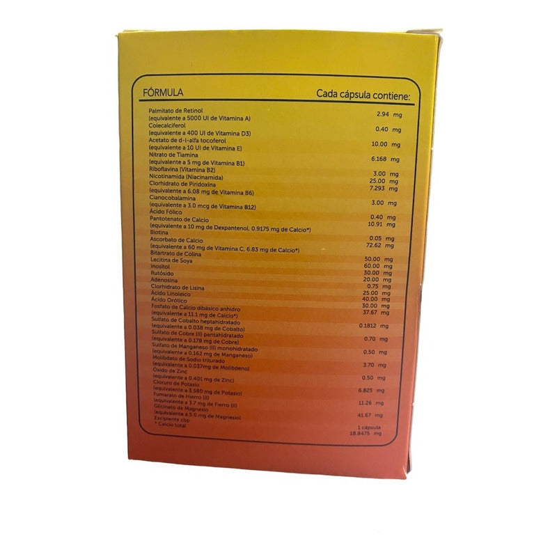 Vivioptal Vitaminas Y Minerales 105 Cápsulas Sin Sabor