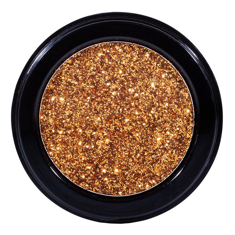Pink Up, Glitter Compacto, Alta Adherencia, Textura Suave Color Bronze