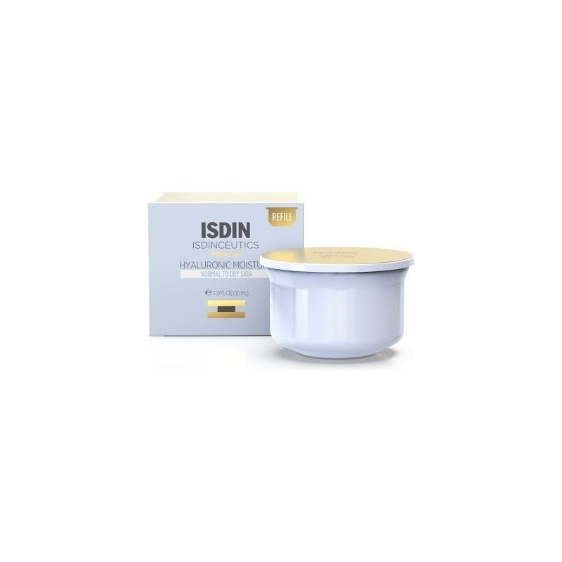 Isdin Crema Hyaluronic Moisture Piel Normal Refill 50g Normal Día/noche