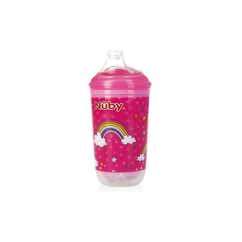 Nuby Vaso Entrenador Luminoso Boquilla Suave Termico 300ml