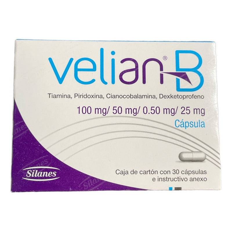 Silanes Velian B Caja Con 30 Cápsulas