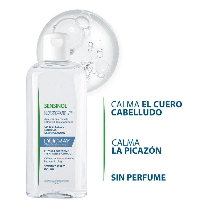 Shampoo Ducray Sensinol Alivio Irritación 200ml