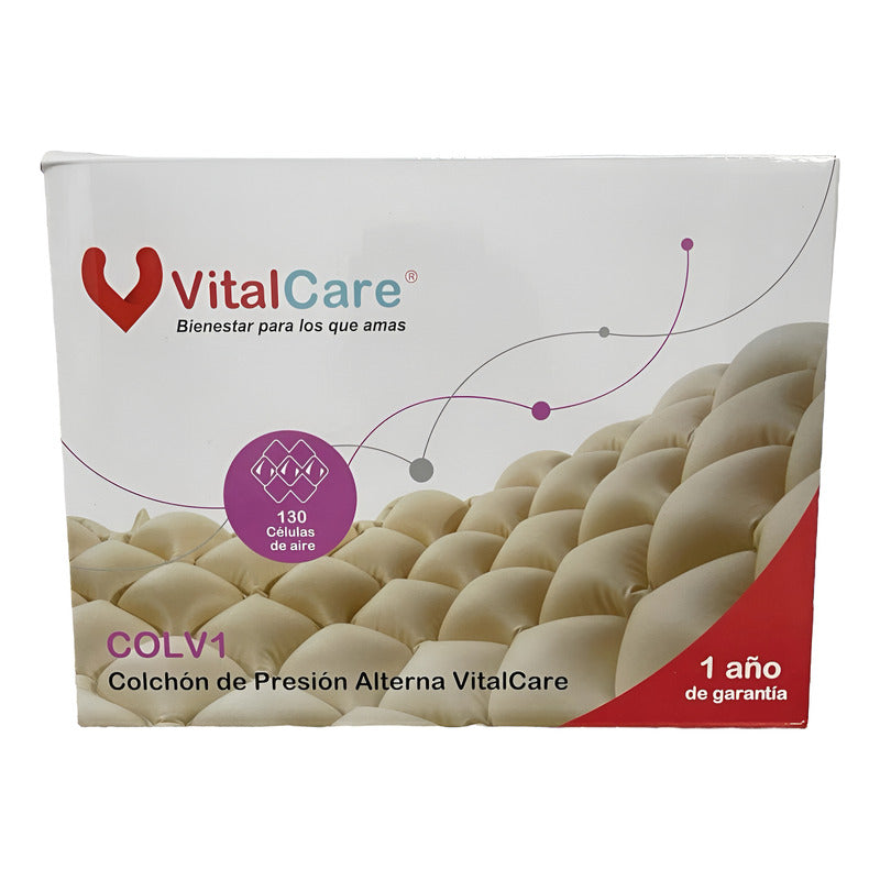 Vitalcare Colv1 Colchón De Presión Alterna 130  Beige