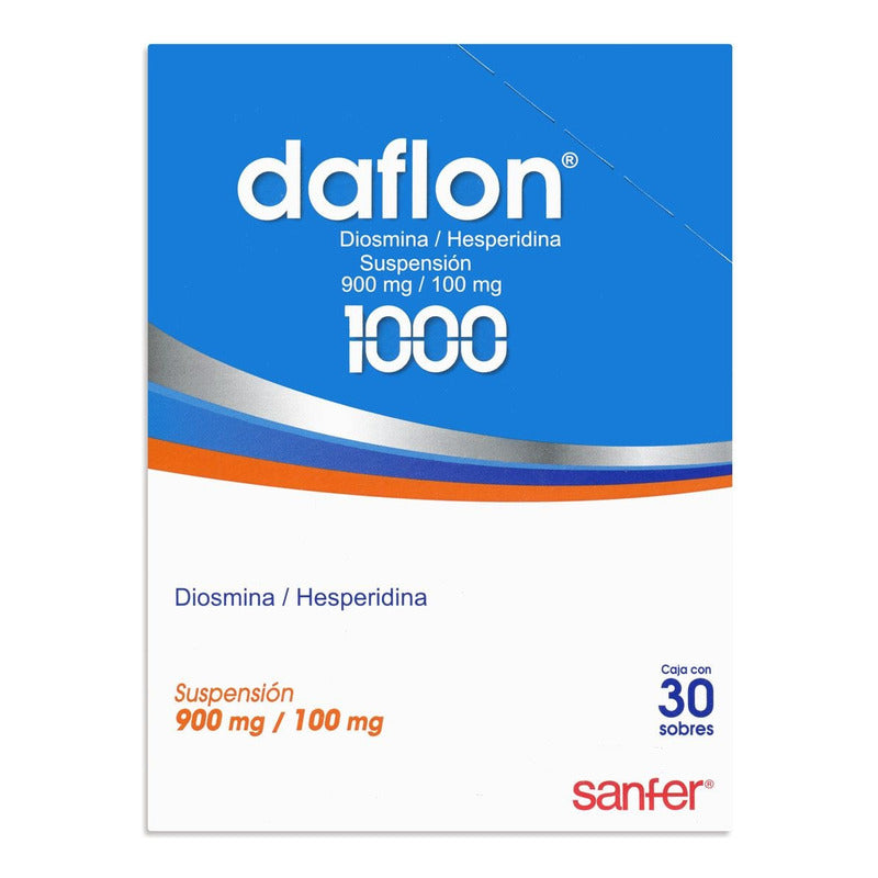 Daflon Diosmina/hesperidina Suspención Caja Con 30pzs