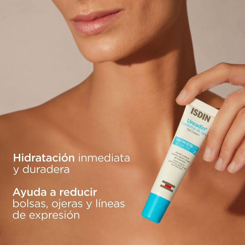 Isdin Ureadin Contorno De Ojos Gel Crema Uso Diario 15ml