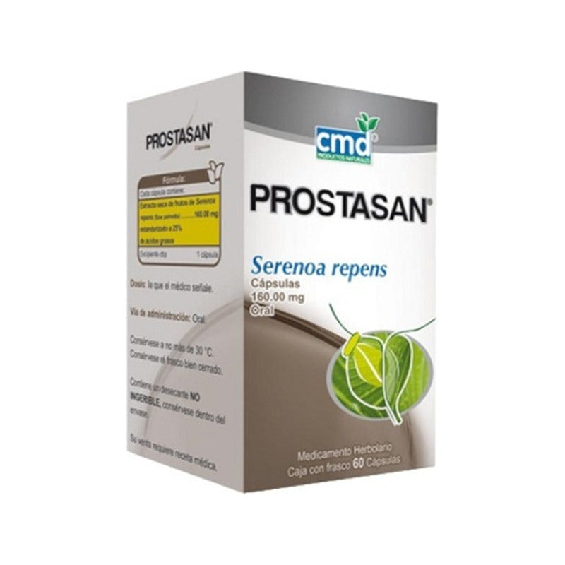 Prostasan Cápsulas 160 Mg, 60 Cápsulas - Biofarma Natural Cmd, S.a. De C.v.