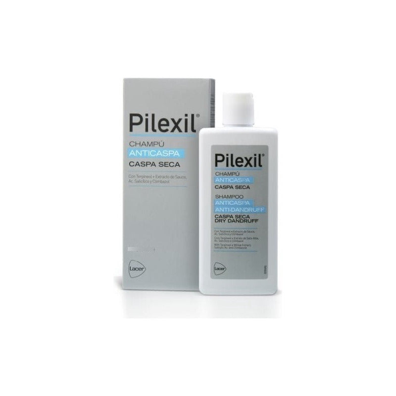 Pilexil Shampoo Anticaspa Caspa Seca Bote 300ml