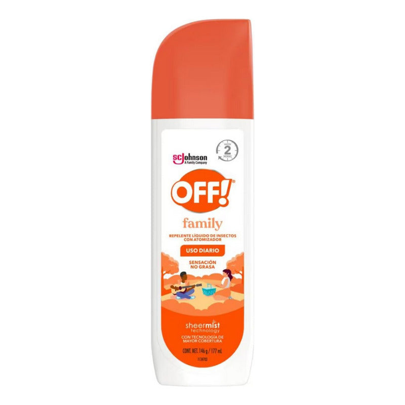 Off Family Repelente Líquido De Insectos 177ml