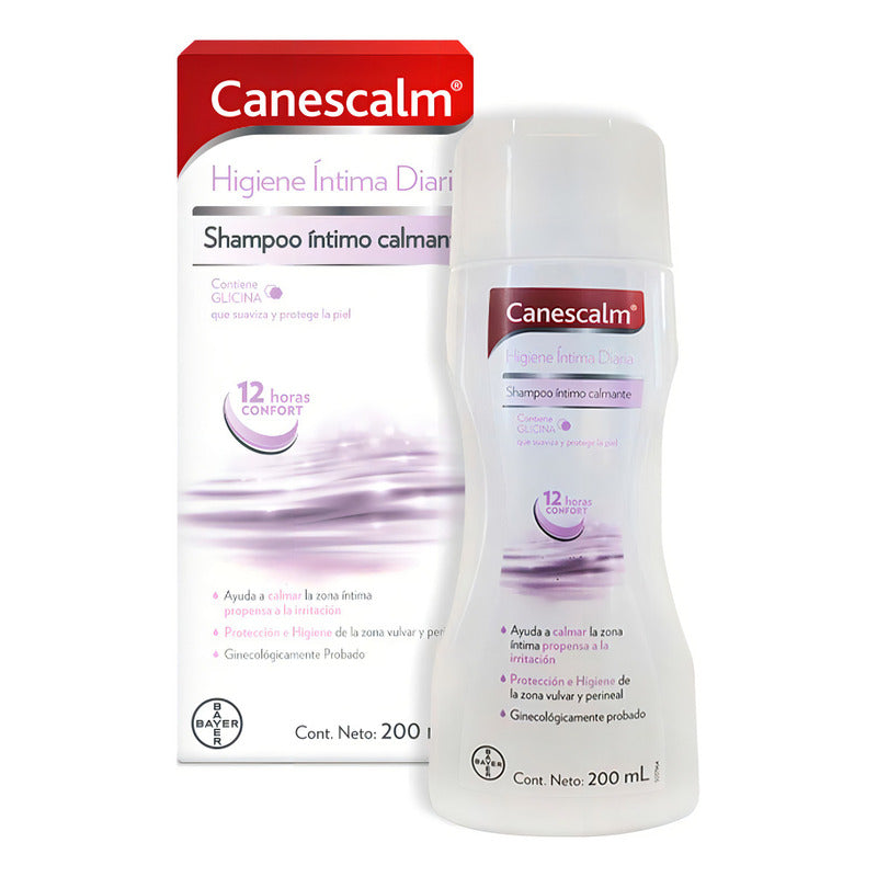 Shampoo Íntimo Canescalm Calmante Alivio De La Irritación Uso Diario 200ml