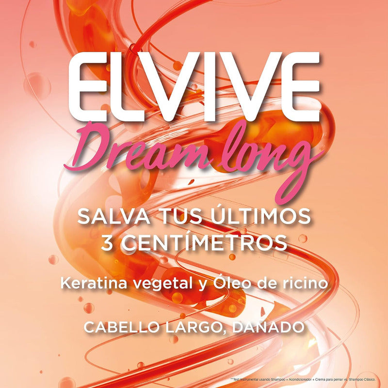 Shampoo Elvive L'oréal Paris Dream Long Cabello Dañado 370ml