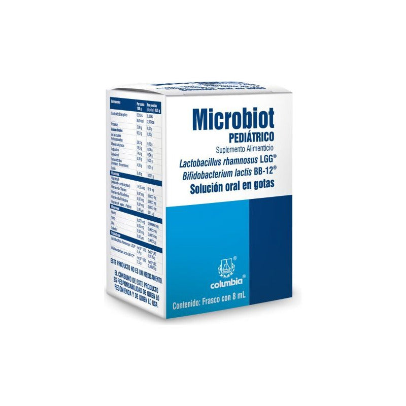 Microbiot Con 1 Frasco Con 8 Ml