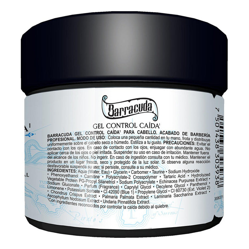 Barracuda Gel Para Cabello Anti Caída 220g