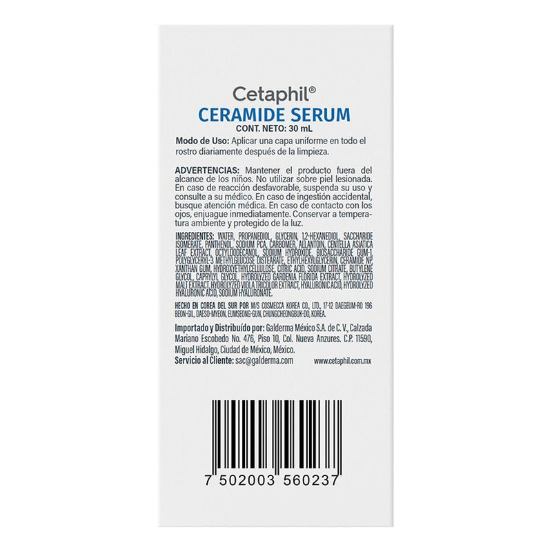 Cetaphil Suero De Ceramidas 30 Ml Con Ceramidas Todo Tipo De Piel Día/noche