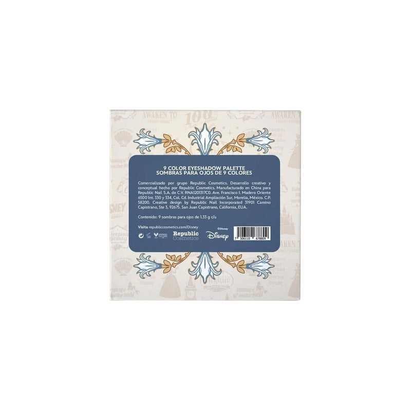 Set De Sombras Disney 100 Años Edición Especial Dif Princesa