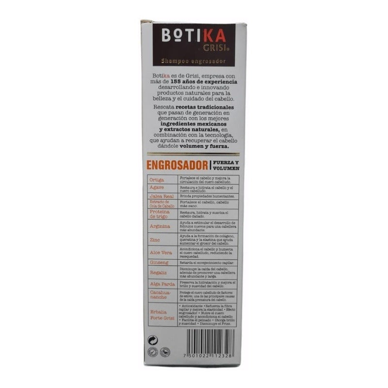 Shampoo Botika Grisi Engrosador 480ml