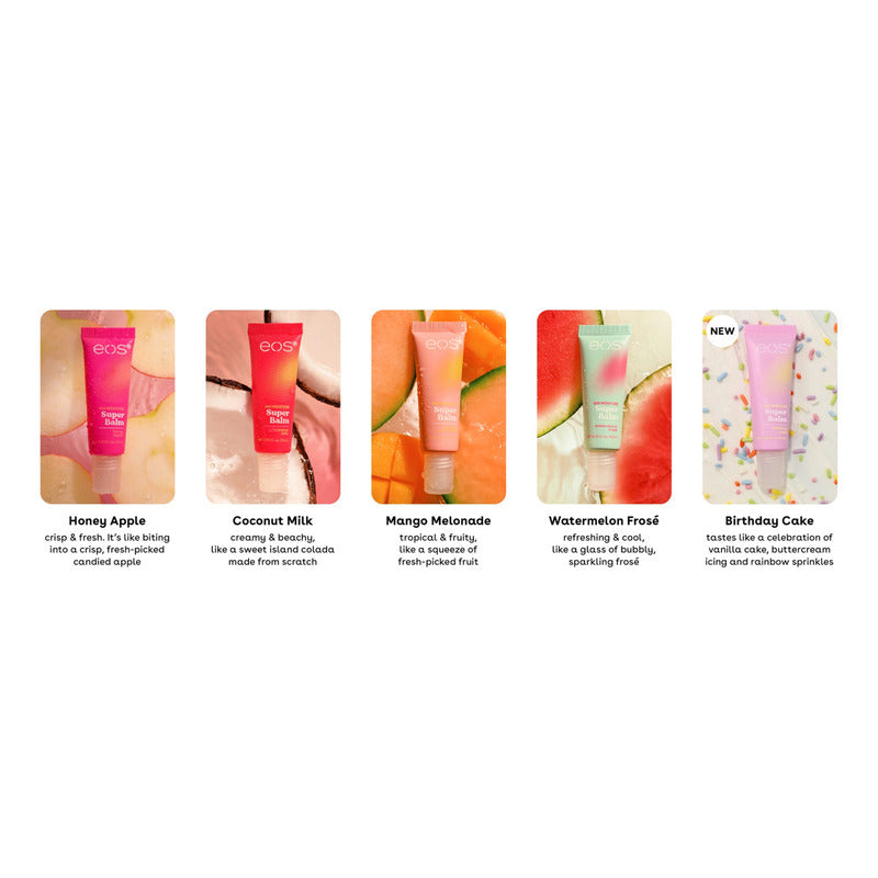 Eos Bálsamo Super Balm 24 Hrs Moisture 5 Pack (10ml C/u)