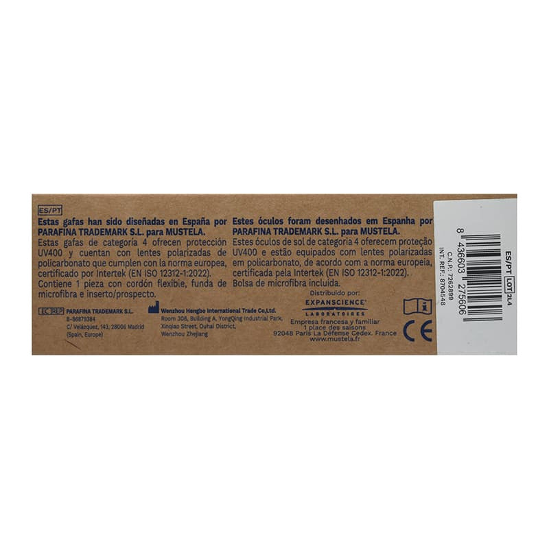 Mustela Lentes Solares Para Bebé 0 - 2 Años Ovalado Verde Claro Gris Oscuro Verde Claro Verde Claro