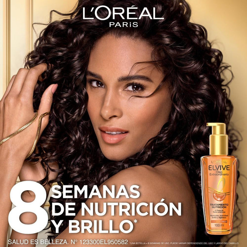 Aceite Capilar L'oréal Paris Óleo Extraordinario 100 Ml