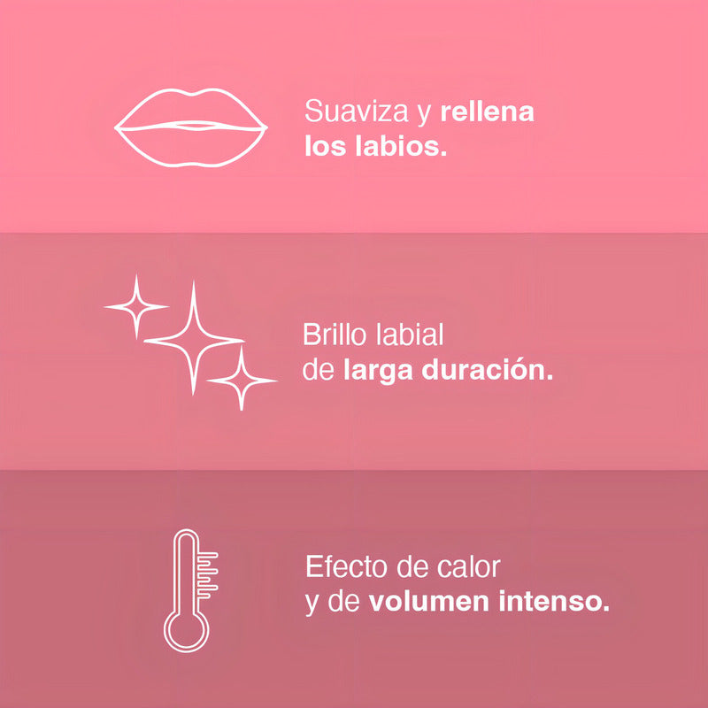 Maybelline Gloss Rellenador De Labios, Lifter Plump, Tono Pink Sting 003, 5.4ml