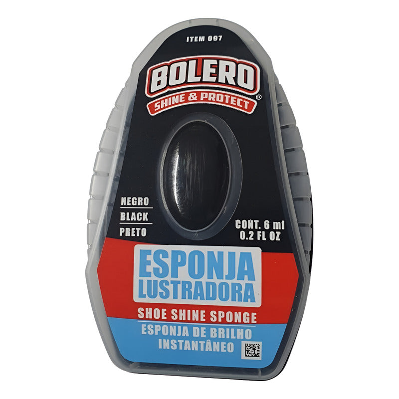 Bolero Esponja Lustradora Negro 6ml